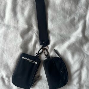 lululemon dual pouch wristlet